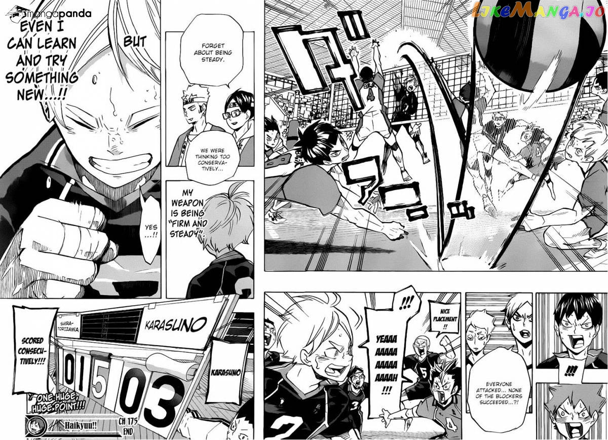 Haikyuu!!, Chapter 175 image 17
